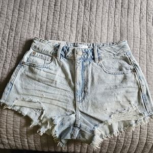 SOLD!!!! Garage Denim festival shorts